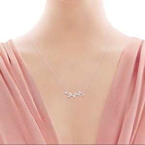 Tiffany & Co. Silver olive branch Necklace